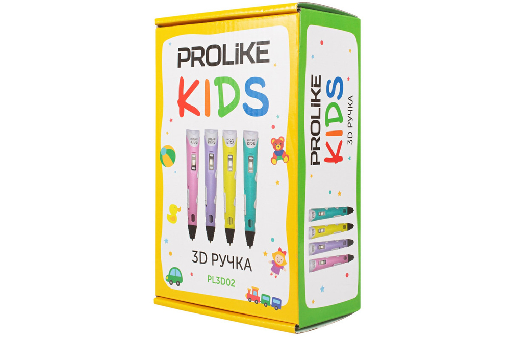 3D ручка с дисплеем Prolike розовая PL3D02PK