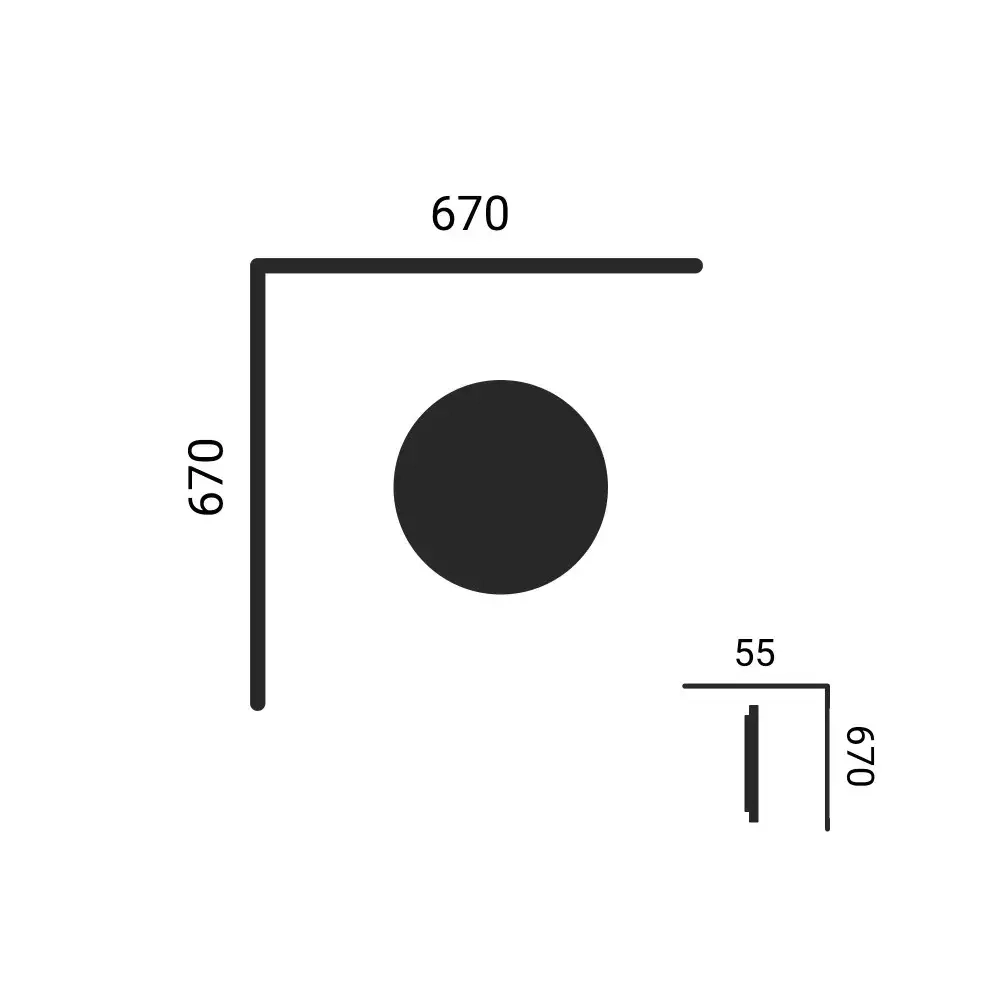 Розетка потолочная Zern Décor