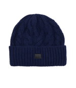 Хлопковая шапка EA7 - темно-синий(240124 3F103)