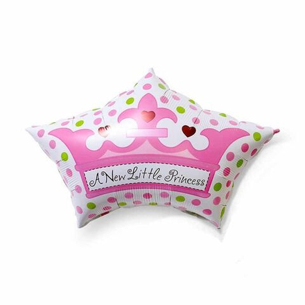 Фольгированный шар "Корона для маленькой принцессы"