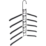 Вешалка многофунциональная «ИДЕЯДОМА», цвет металл, 5 отд, 37*41см (Лейбл Селфи)