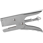 Степлер DELI "Е39803" металлический, до 25 листов, серебристый