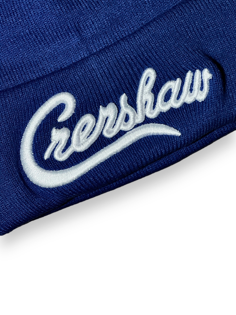 Шапка Crenshaw royal blue с подворотом