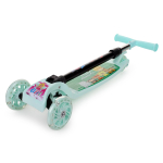Кикборд эконом самокат детский 3 х колесный, со светом, зеленый