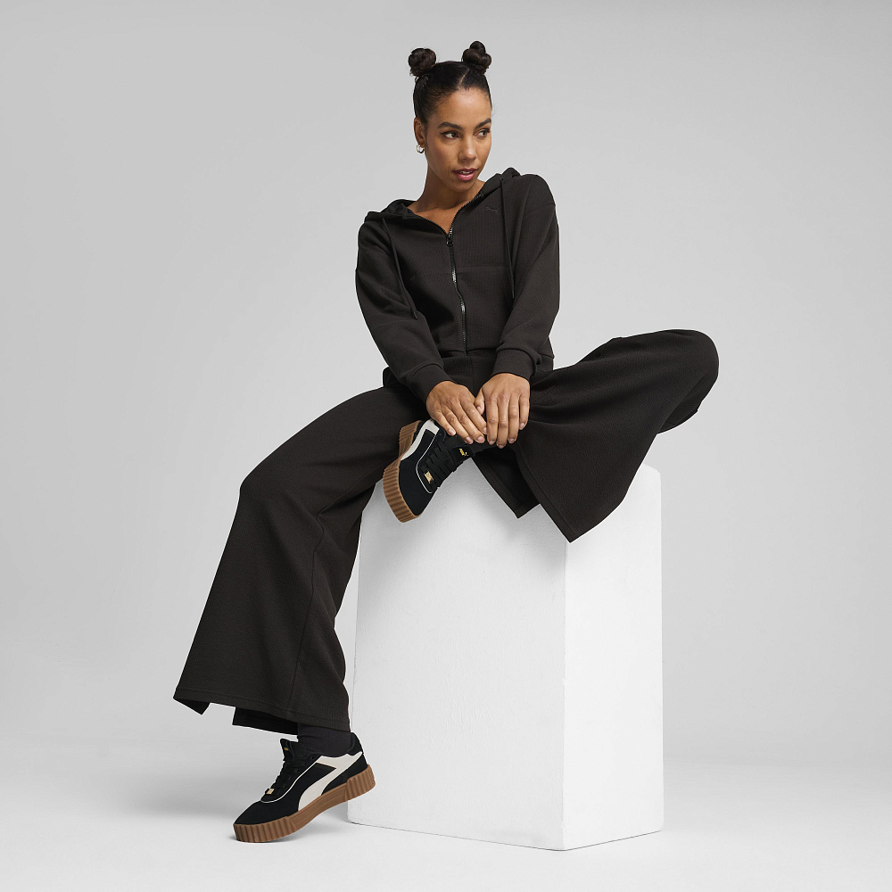 Женская толстовка PUMA HER Crop Full-Zip Hoodie
