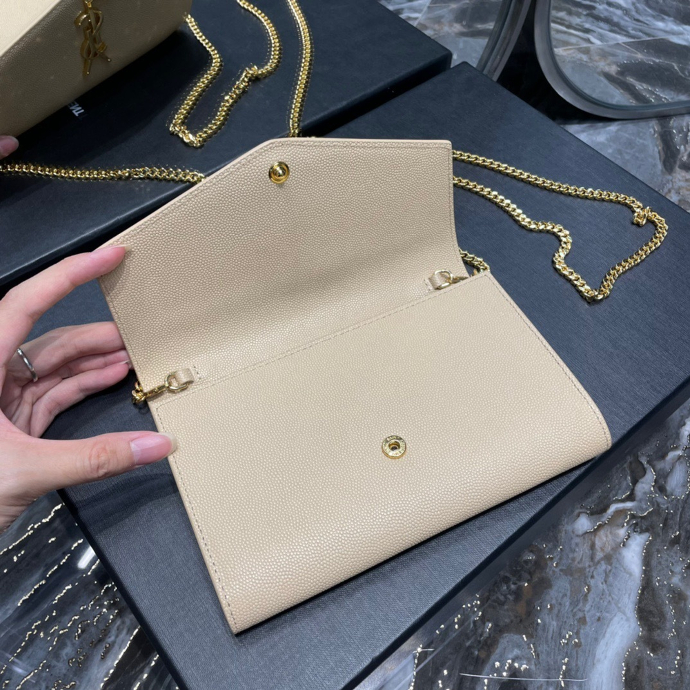 Saint Laurent Uptown Chain Wallet 19 cm