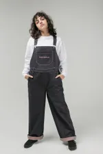 Купить Комбинезон Dark Blue/Pink Джинсовый Комбинезон Dark Blue/Pink Джинсовый