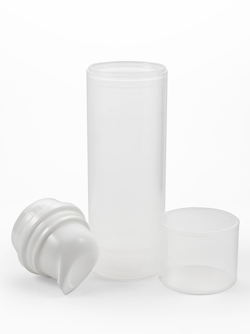 Прозрачный вакуумный дозатор с крышкой