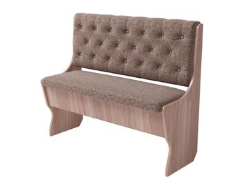 Диван bravo "Оливьер" (Ясень Шимо темный/Рогожка Savana Latte) -G/Л3