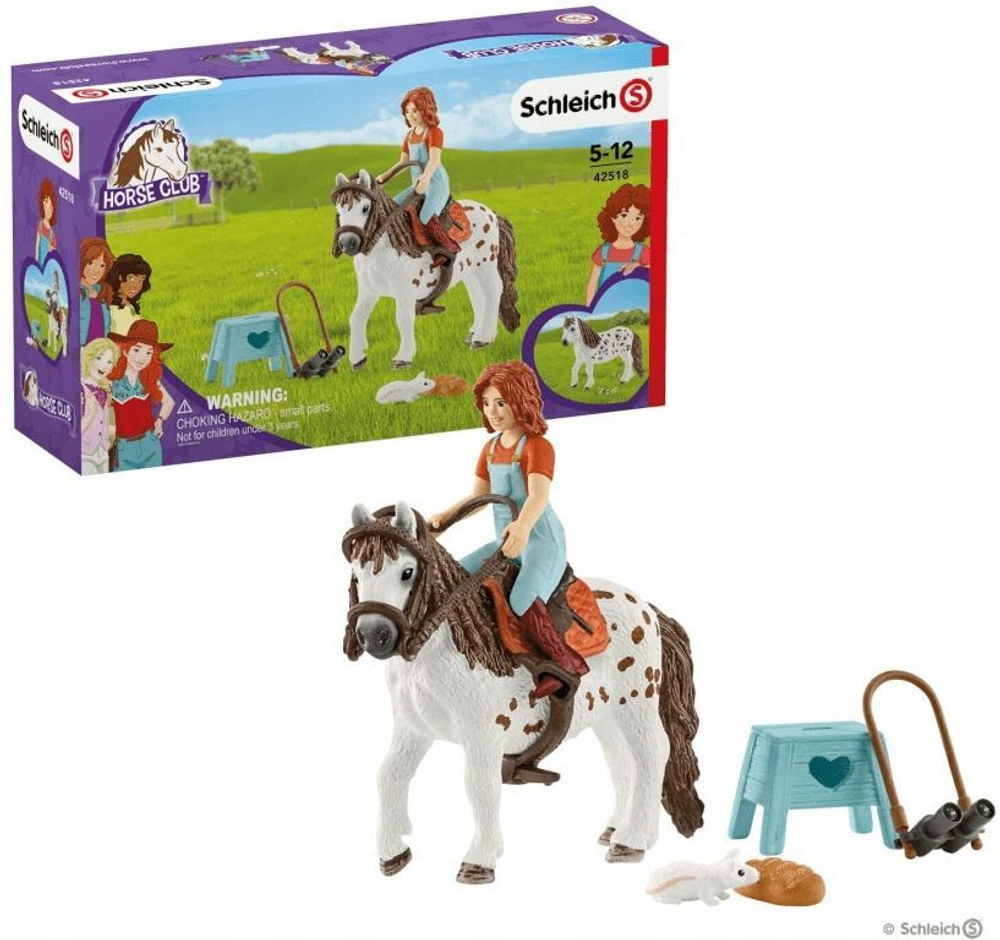 Фигурки Schleich Horse Club - Игровой набор Шляйх Миа и пони Спотти 42518  купить в Москве | Доставка по России.