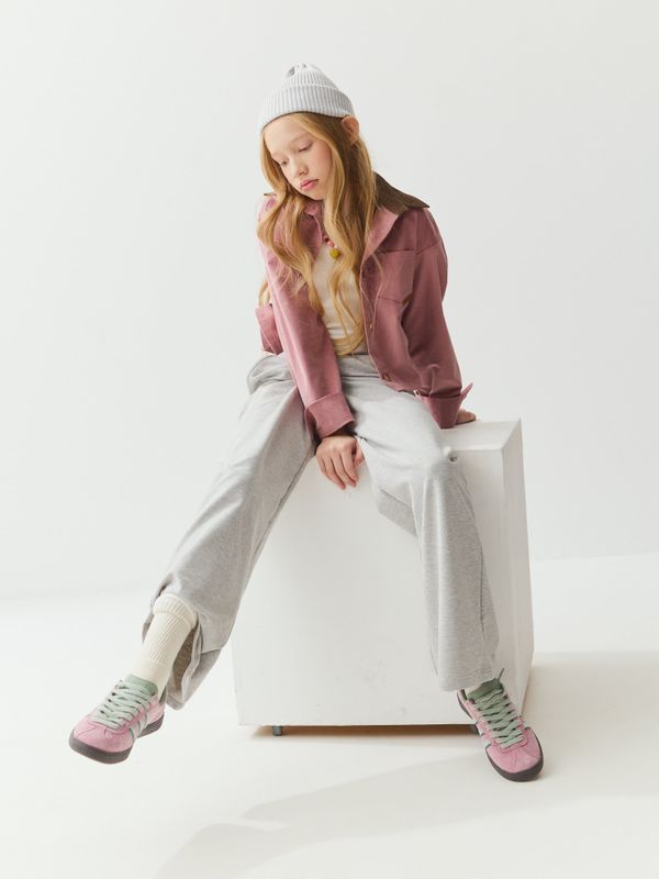 Брюки палаццо облегченные 