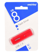 USB карта памяти 8ГБ Smart Buy Dock (красный)