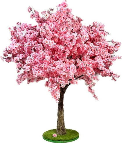 Искусственное дерево "Сакура Розовая 1,6м"