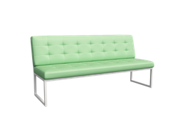 Next Диван трехместный NLT.D-3 Kanzas 20/Металл Белый 1950*663*885