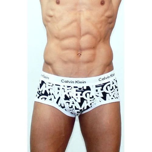 Мужские трусы брифы Calvin Klein 365 CK Black Letters