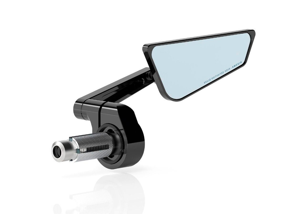 BS295B RIZOMA RH MIRROR CIRCUIT CUT-EDGE BLACK