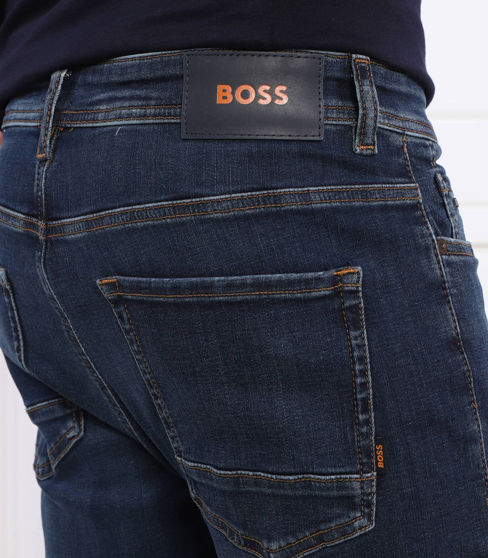 Джинсы Taber Zip BC-P-1 BOSS ORANGE - темно-синий(50484930)