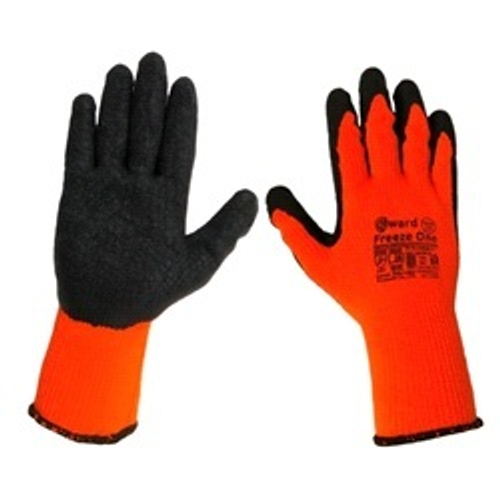 Перчатки утепл.акрил-полиэстер.основы, облив текстур.латекс  до -15°C  /раз.10(XL) Gward Freeze One