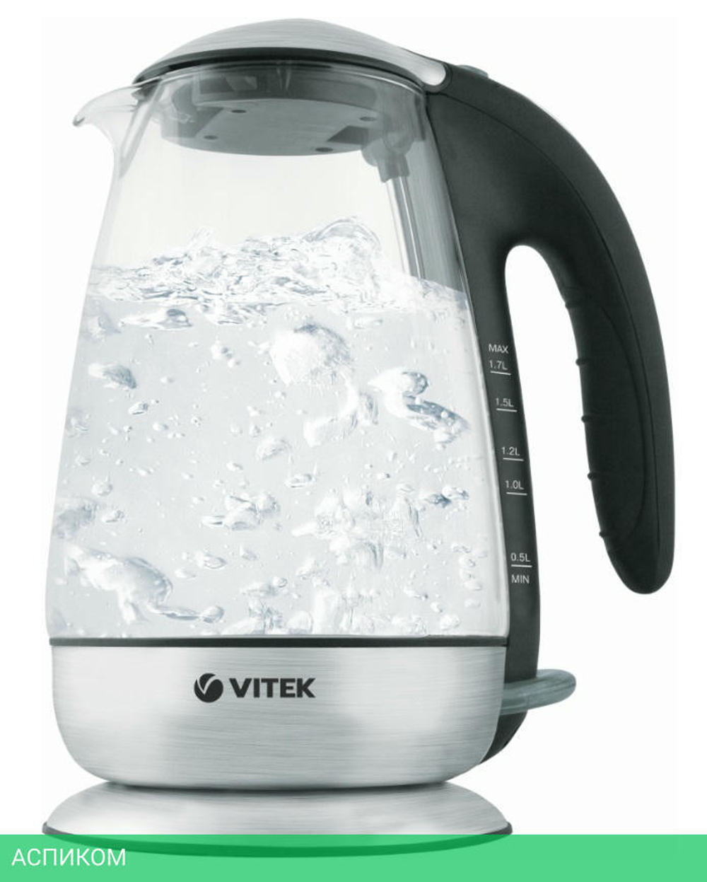 Электрочайник Vitek VT-1160 серебристый