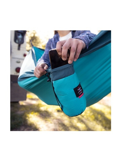 Гамак Naturehike NH21DC011 340T одноместный ультралёгкий синий, 6927595713624