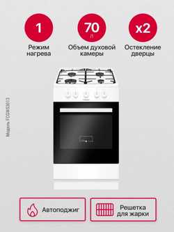 Газовая плита Hansa FCGW53013