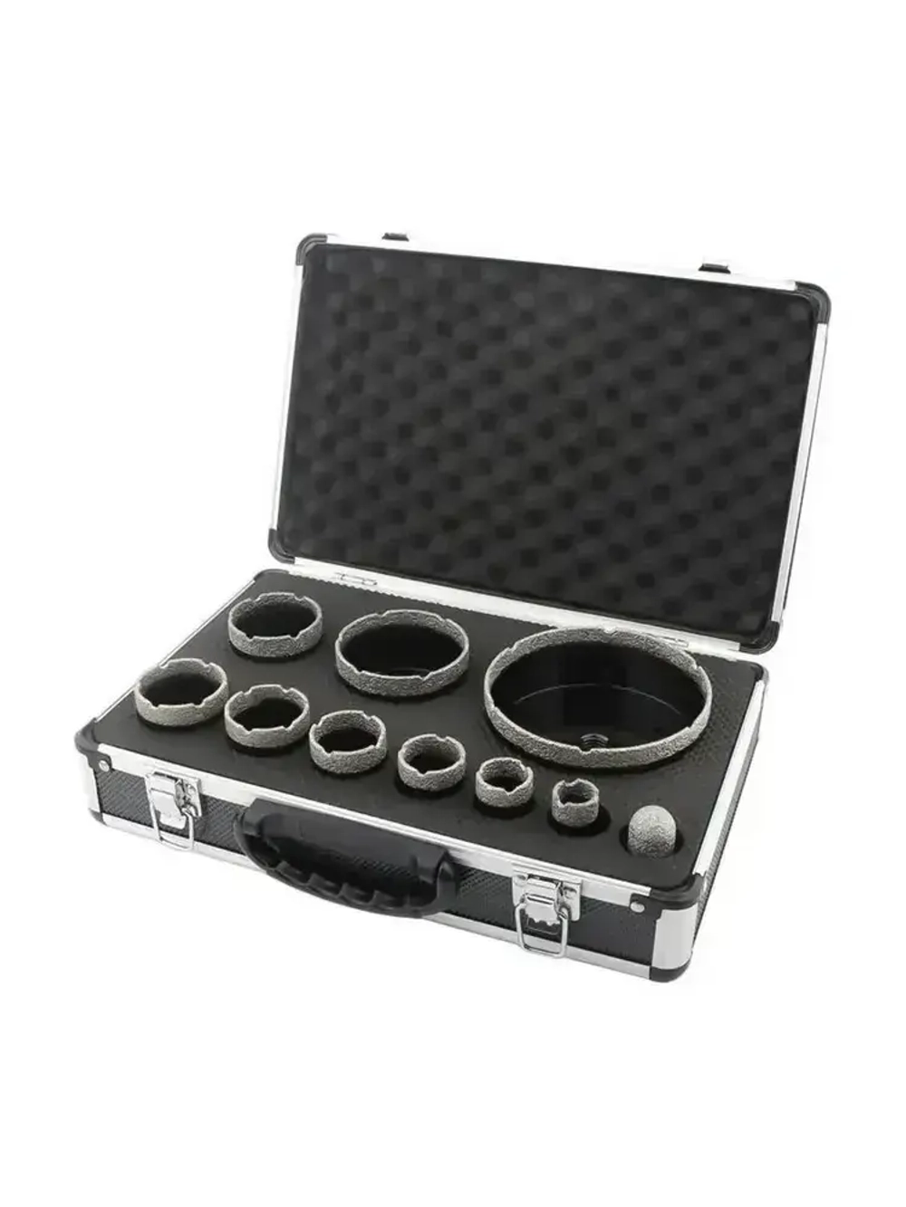 Набор алмазных коронок по керамограниту Doriru 11 шт, 20-110 мм