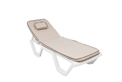 Матрац 710*570/1130*570мм с вертикальной подушкой (бежевый) Premium