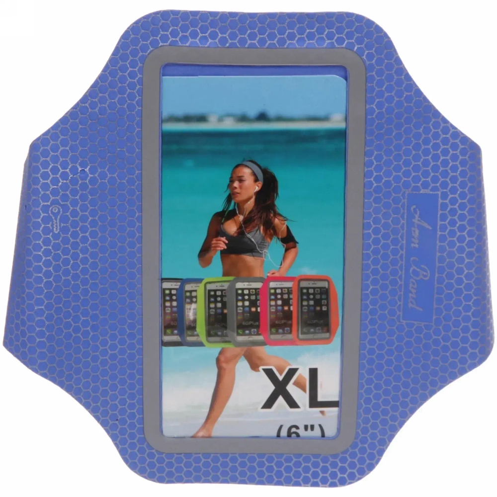 Чехол спортивный для телфона на руку «Power» (для телефона 6»), микс