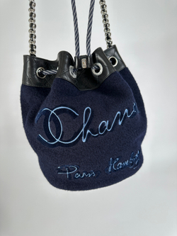 Сумка Chanel Bucket Bag Navy blue