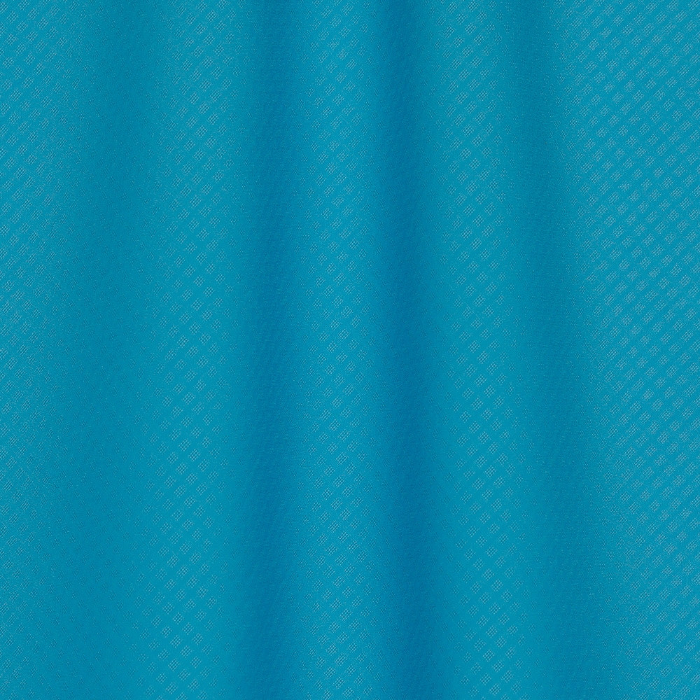 Мелкоузорчатая тонкая шерстяная ткань циан