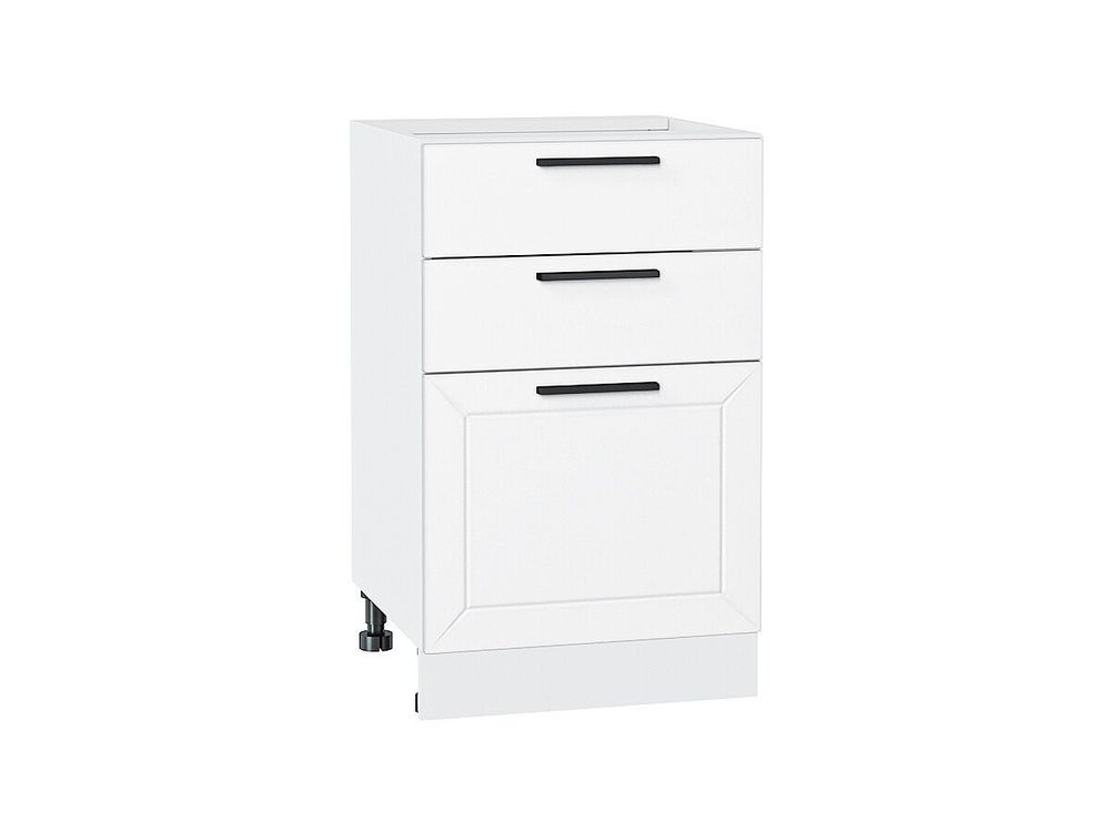 Шкаф нижний с 3-мя ящиками Глетчер