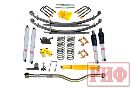 Лифт-комплект газовый УАЗ Патриот лифт 30 мм мягкий РИФ