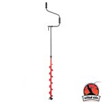 Ледобур BURAN 130L левое вращение, цельнотянутый шнек  Тонар