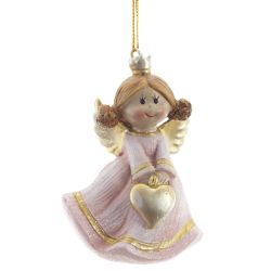 GAEM Фигурка декоративная подвесная "Ангел", L5 W4,5 H7 см, 2в.