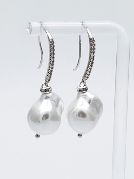 91002022 Серьги Selena Pearls
