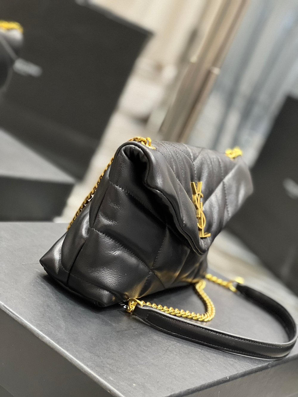 Saint Laurent Loulou Puffer Bag 23 cm