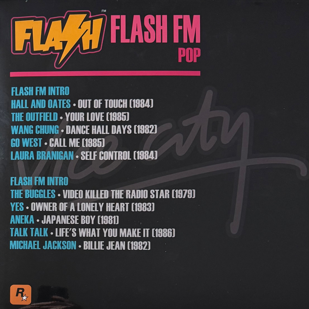 Grand Theft Auto Vice City O.S.T - Flash FM (Россия 2024г.)