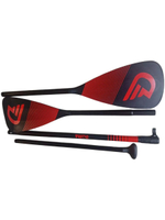 Весло разборное двухлопастное для sup-доски, DAMA DOUBLE BLADE (двойное) RED, 1 шт