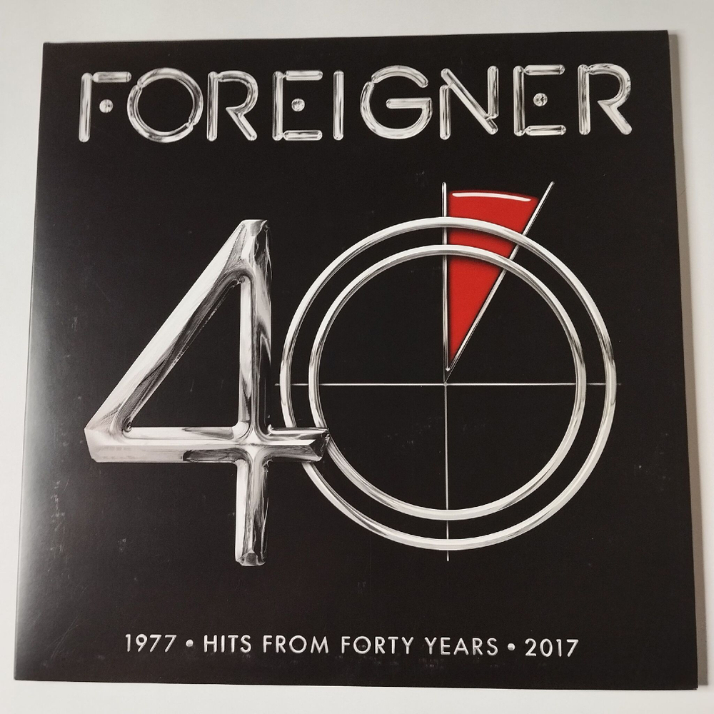 Винтажная виниловая пластинка LP Foreigner 40 (EU 2017)