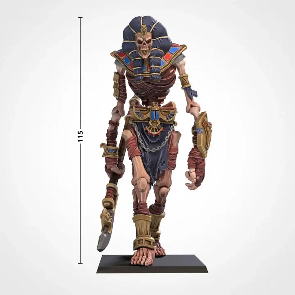 Tomb Kings Colossus Halberd