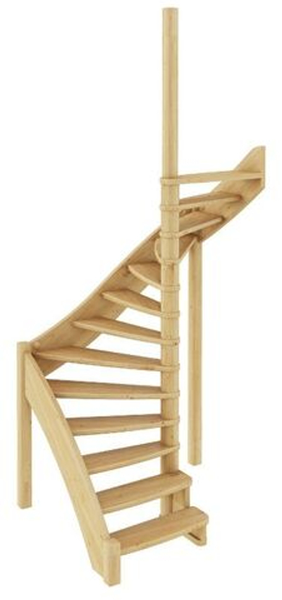 Лестница на второй этаж ЛС-01м Правая