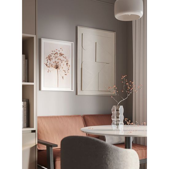 Панно декоративное с эффектом 3d minimalism triangle, 70х100 см