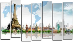 Модульная картина "Европа"