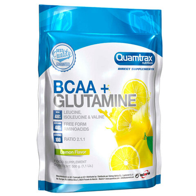 Quamtrax Nutrition BCAA 2:1:1 Glutamine Powder (500 гр.)