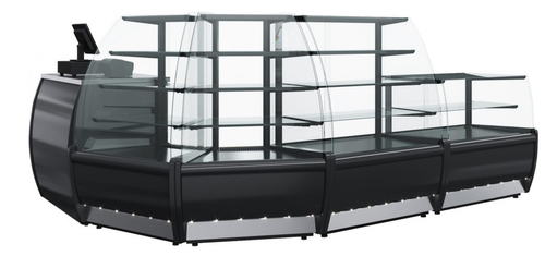 Нейтральная витрина CARBOMA FLANDRIA LIGHT K70 N-3