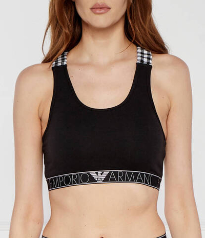 Бюстгальтер Emporio Armani - черный(164815 4R242)