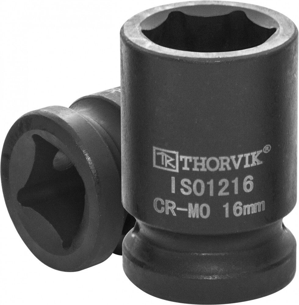 IS01216 Головка торцевая ударная 1/2&quot;DR, 16 мм