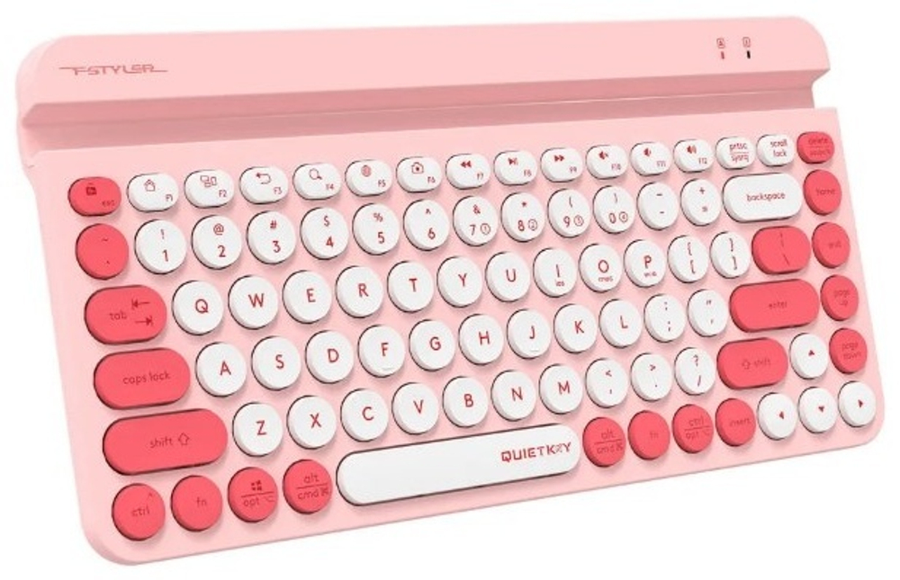 Клавиатура A4Tech Fstyler FBK30 розовый