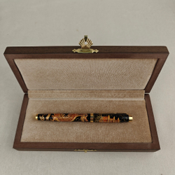 Ручка расписная Паркер "Золотой дракон" в футляре