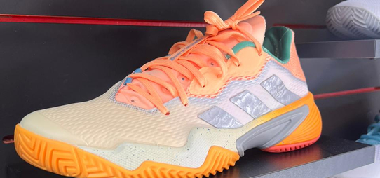 Adidas barricade orange sales